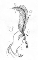 Feather Off An Angel\'s Wing